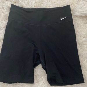 Nike black biker shorts